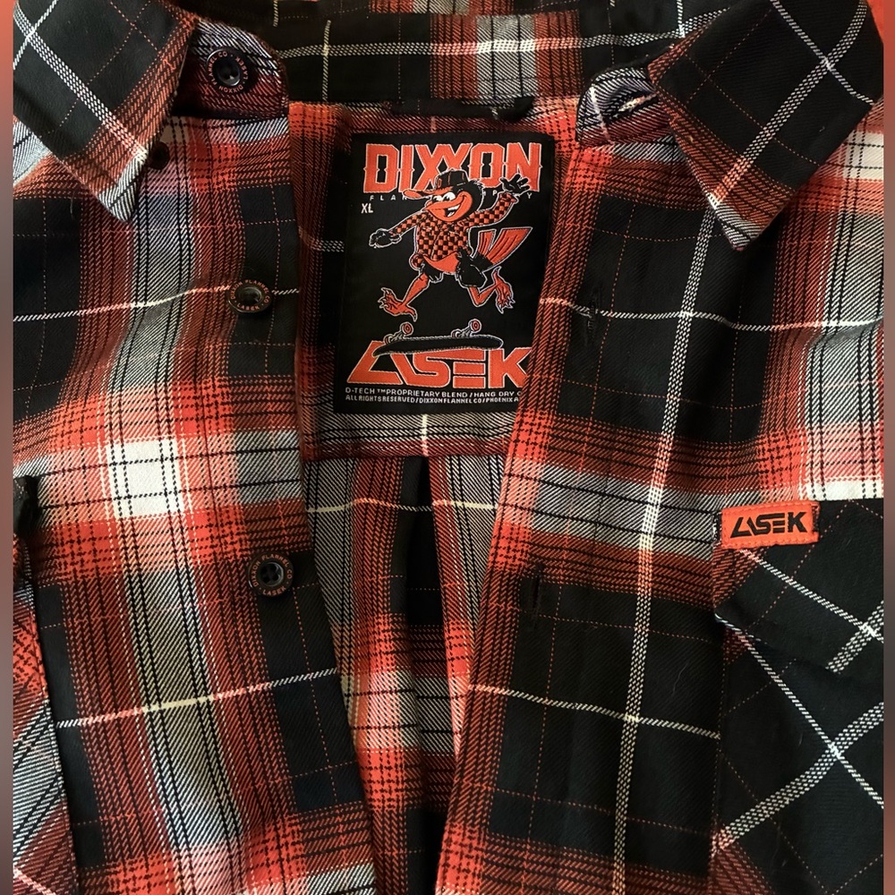 Dixon Flannel - Bucky Lasek, Men’s XL,